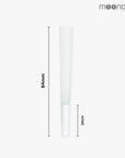 Pre-Rolled Cones 0.5G (Half Gram/84mm) | White/Bleached