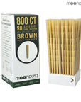 Pre-Rolled Cones 0.75G (98mm Special)  | Brown/Unbleached